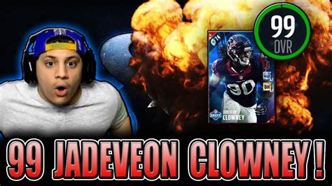 Jimmy In The Back Of The Endzone Money 99 Jadeveon Clowney Gameplay Madden 17 Ultimate