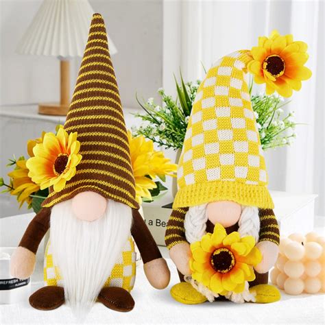 Amazon Qankark Easter Gnomes Easter Decorations 2pcs Plush Easter