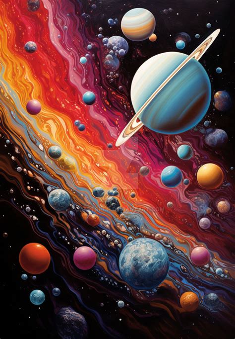 space and planet art by AiArtShop on DeviantArt