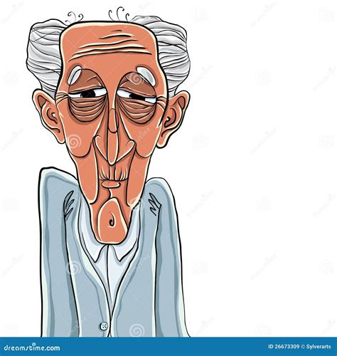 Old Man Cartoon Stock Vector Illustration Of Clip Elder 26673309