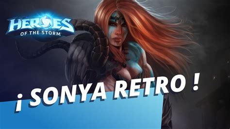 Sonya TESTARUDA Retro Condado del Dragón Heroes of the Storm