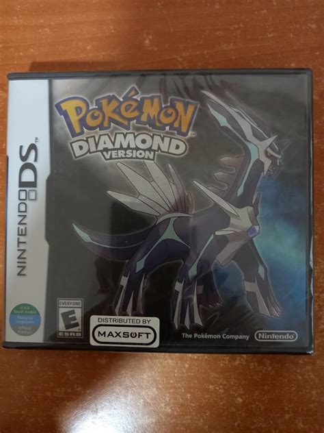 Nds Pokemon Diamond Version Brand New Sealed Video Gaming Gaming