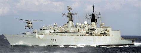 Hms Cumberland F 85 Type 22 Broadsword Class Guided Missile Frigate