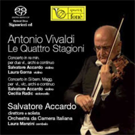 Vivaldi Accardo Four Seasons Musicland Chile