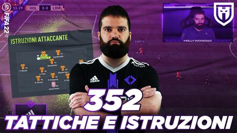 TATTICHE E ISTRUZIONI DEL 352 FIFA 22 PRO TIPS YouTube