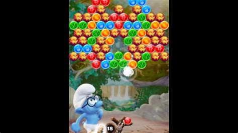 Smurfs Bubble Story Level 116 No Boosters Youtube