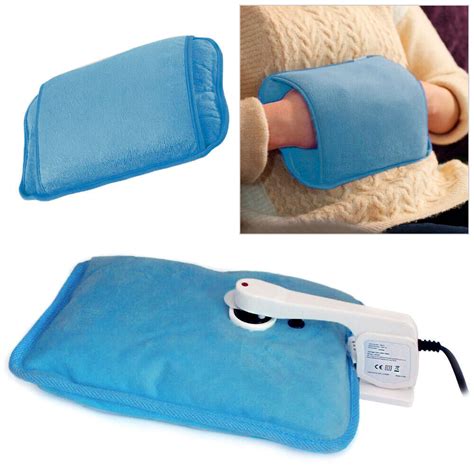 Rechargeable Electric Hot Water Bottle Bed Hand Warmer Massaging Heat