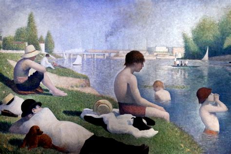 The Bathers Asnières by George Seurat Geeks