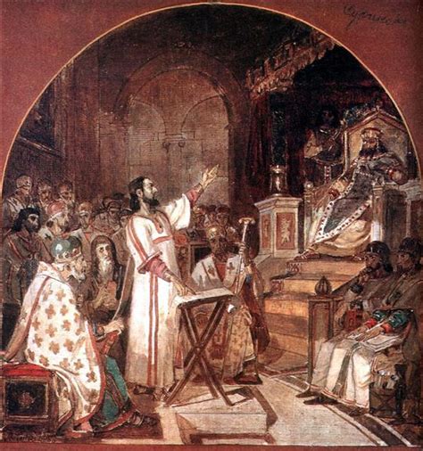 First Ecumenical Council of Nicaea, 1876 - Vasily Surikov - WikiArt.org