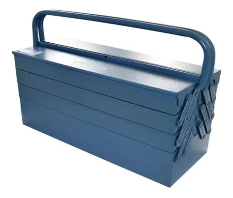 Caja De Herramientas Metalica Con Fuelle 7 Cajones 50x20x37 Envío gratis