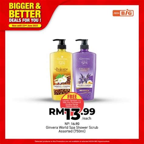 Aeon Big Household Essentials Promotion Valid Until June