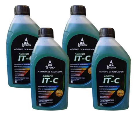 Kit Litros Fluido Anticongelante Verde Pronto Para Uso Parcelamento