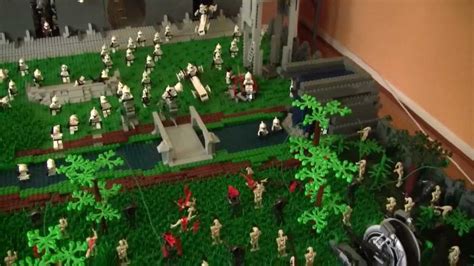 Lego Star Wars Republic Base On Endor Youtube