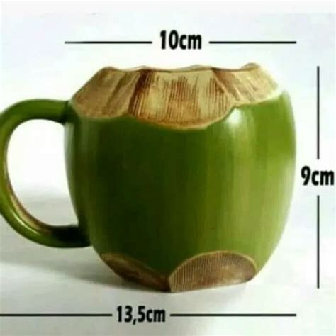 Jual Gelas Kelapa Mug Cangkir Kelapa D Kab Mojokerto Valchy