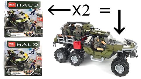 Mega Construx Halo Warthog Rally Vehicle Halo Infinite Construction Set ...