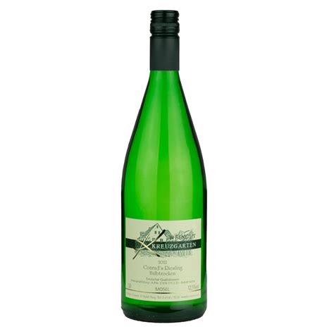 Conrads Riesling HALBTROCKEN 2022er Weingut Kreuzgarten Burg Mosel