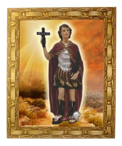 Quadro De Santo Expedito Mod Tam X Cm Angelus Parcelamento