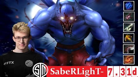 DOTA 2 TSM FTX SabeRLighT The NIGHT STALKER OFFLANE 7 31d YouTube