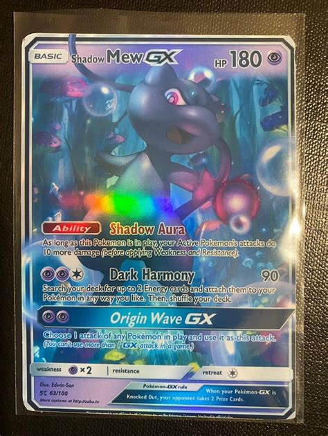 Mew Gx Shadow Mew Charizard Vstar Gx Ex Vmax V Pok Mon Card Etsy Ireland