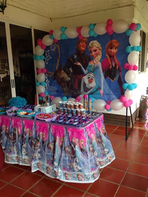 Frozen Birthday Party Food Frozen Theme Party Th Birthday Party