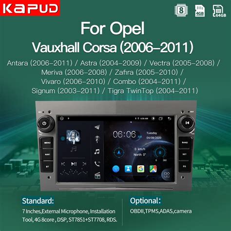 Kapud Android For Opel Gps Multimedia Car Radio Video Player