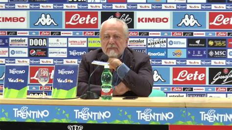 De Laurentiis Conferma Il Sodalizio Tra Il Napoli E La Val Di Sole