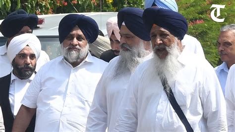 Sukhbir Badal Appears Before Sit In Behbal Kalan Police Firing