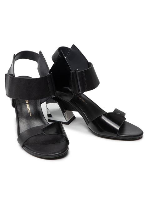 United Nude Sandały Arix Sandal Mid 106620116 Czarny Modivo pl