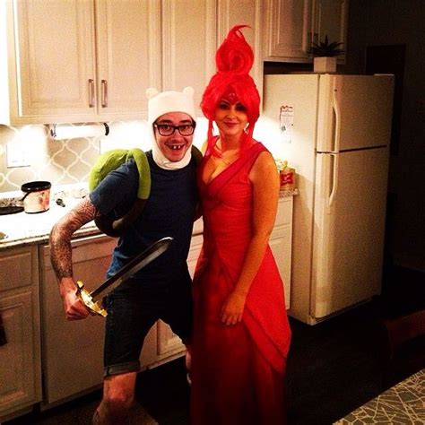 Finn and flame princess cosplay- Adventure Time | Princess cosplay ...