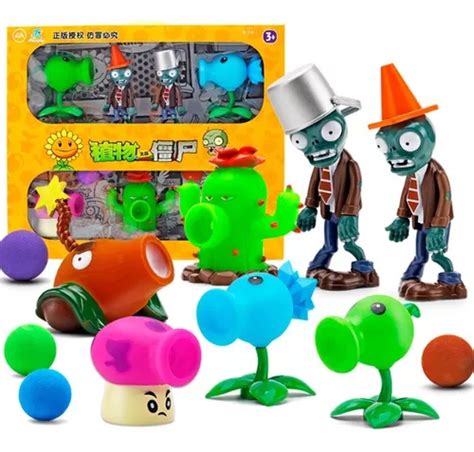 Plantas Vs Zombies Juego Personajes Juguetes Ni Os Env O Gratis