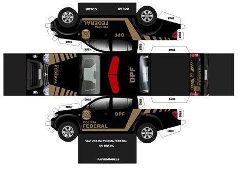 Desenhos Para Recortar Montar E Colar Viatura Da Pol Cia Constru O
