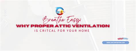 The Importance Of Proper Attic Ventilation Air Comfort Heating Air