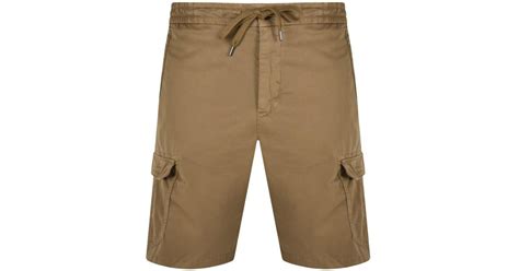 Boss By Hugo Boss Boss Cargo Shorts In Natural For Men Lyst