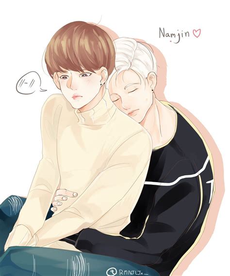 RM Jin Namjin Bts Fanart Fan Art