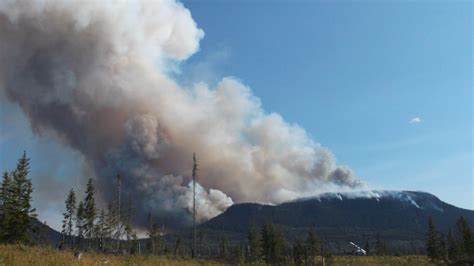 China Nose Wildfire All Evacuation Orders Lifted British Columbia