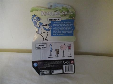 Cartoon Network Regular Show Mordecai Action Figure 1869344080