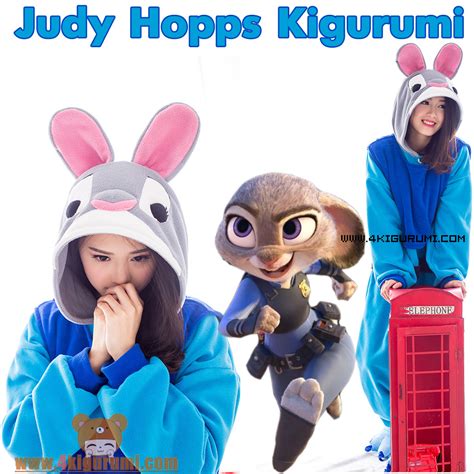 Kigurumi Pajamas Animal Onesies — Judy Hopps Kigurumi Zootopia