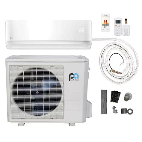 Perfect Aire 24 000 Btu 16 Seer Quick Connect Mini Split Heat Pump Kit