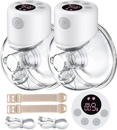 CPPSLEE Wearable Breast Pump S12 Hands Free Breast Pump Electric