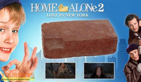 Home Alone 2 Stunt Brick Original Movie Prop