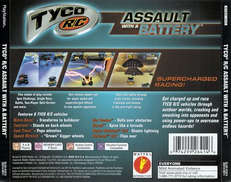 Tyco R C Assault With A Battery Psx Cover