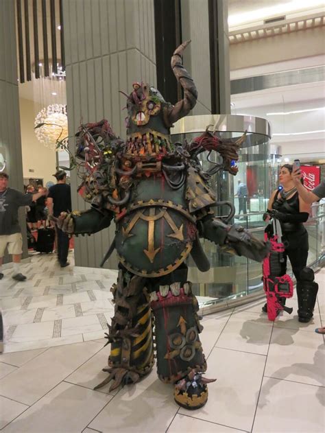 Nurgle Chaos Marine Epic Cosplay Steampunk Cosplay Amazing Cosplay