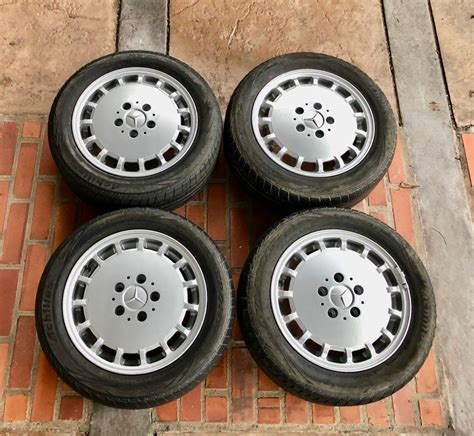 Original Mercedes Gullideckel 15 Inch Rims Tyres Auto Accessories On