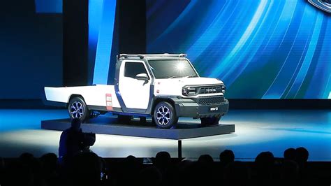 Toyota Previews A New Multipurpose Pickup That Has An Offbeat Design