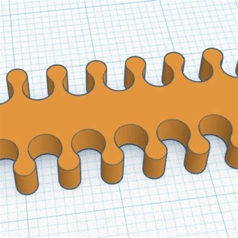 Free 3d File 8 Pin Cable Comb Resized・3d Printable Object To Download・cults