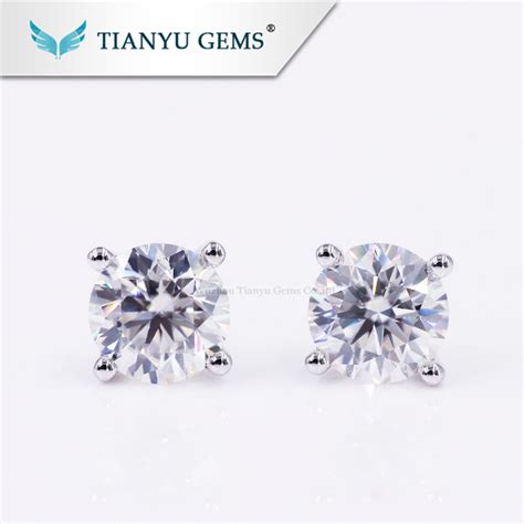 Tianyu Gems Tianyu Fashion Jewelry Customized 14K 18K White Gold 2