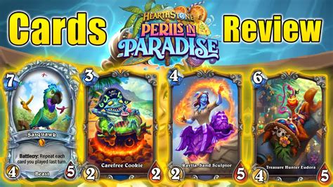 Best All Perils In Paradise Class Cards Review Hearthstone YouTube