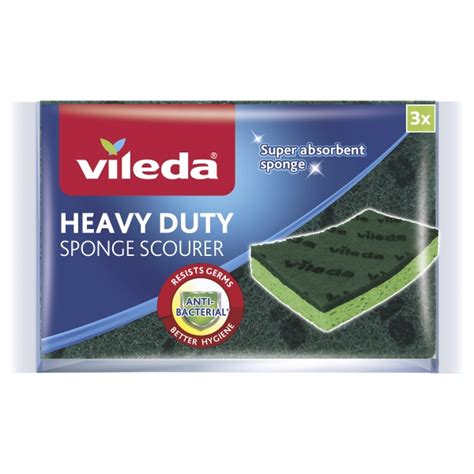 Vileda Heavy Duty Sponge Scourer Pack Adelaide S Finest Supermarkets