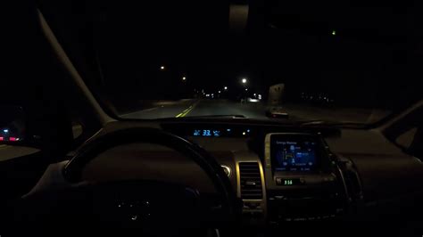 POV Test Drive 2008 Toyota Prius Grand Touring EP 7 Night Ride