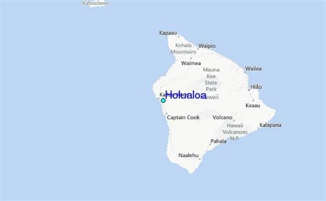 Holualoa Tide Station Location Guide